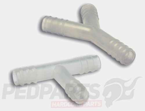Fuel/ Vacuum Hose/ Pipe T/Y Connector Piece