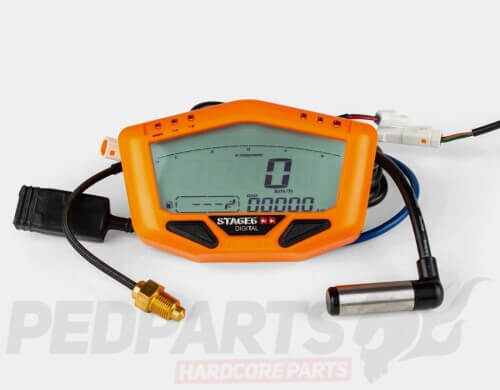 Stage6 MKII Digital Speedo Clocks/ Rev Counter
