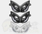 TNT Headlight With LED Sidelights- Aerox