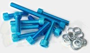 Anodised Transmission Case Bolts-Aerox
