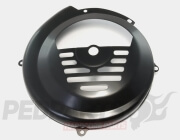 Black Flywheel Cover-Vespa Smallframe/ PK