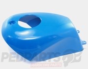 Fuel Tank Cover Blue - Polini Minimoto