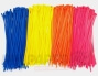 Coloured Fluoro Nylon Cable Ties